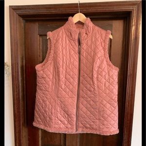 Denim & Co. Reversible Quilted Vest